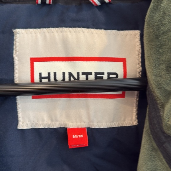 Hunter Women's Navy Long Coat - Picture 2 of 8